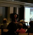 Professori Pentti Savolainen kertoi Savonlinnan oopperajuhlien historiasta.